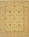 Isolated view of Iris Peshawar Multicolor Hand Knotted Wool Rug, showcasing its intricate design.