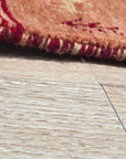 Handloomed Red Gabbeh Tribal Wool Area Rug - view 6