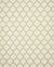 Isolated view of Maya Moroccan Ivory Flatweave Wool Rug, showcasing its intricate geometric design and texture.