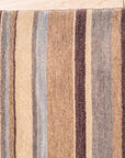 Luxurious Willow Multicolor Handmade Wool Rug sprawls invitingly on a light wood floor, its vibrant blues, greens, creams, and browns creating a rich, textured landscape underfoot.