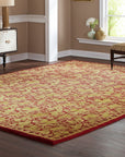 Celia Unique Ivory Hand Knotted Afghan Wool Rug