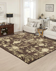 Luxurious Elena Blue Hand Knotted Afghan Wool Rug