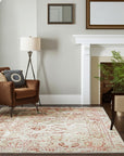 Sarrah Oushak Beige Mohair Hand Knotted Rug