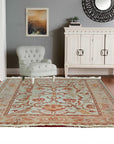 Cozy Mohair Oushak Beige Hand Knotted Rug