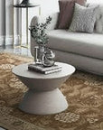 Handmade Wool Beige Transitional All Over Ningxia Rug, Made in India - additional view