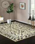 Willow Lydia Gold Hand Knotted Wool Rug