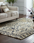 Willow Lydia Gold Hand Knotted Wool Rug