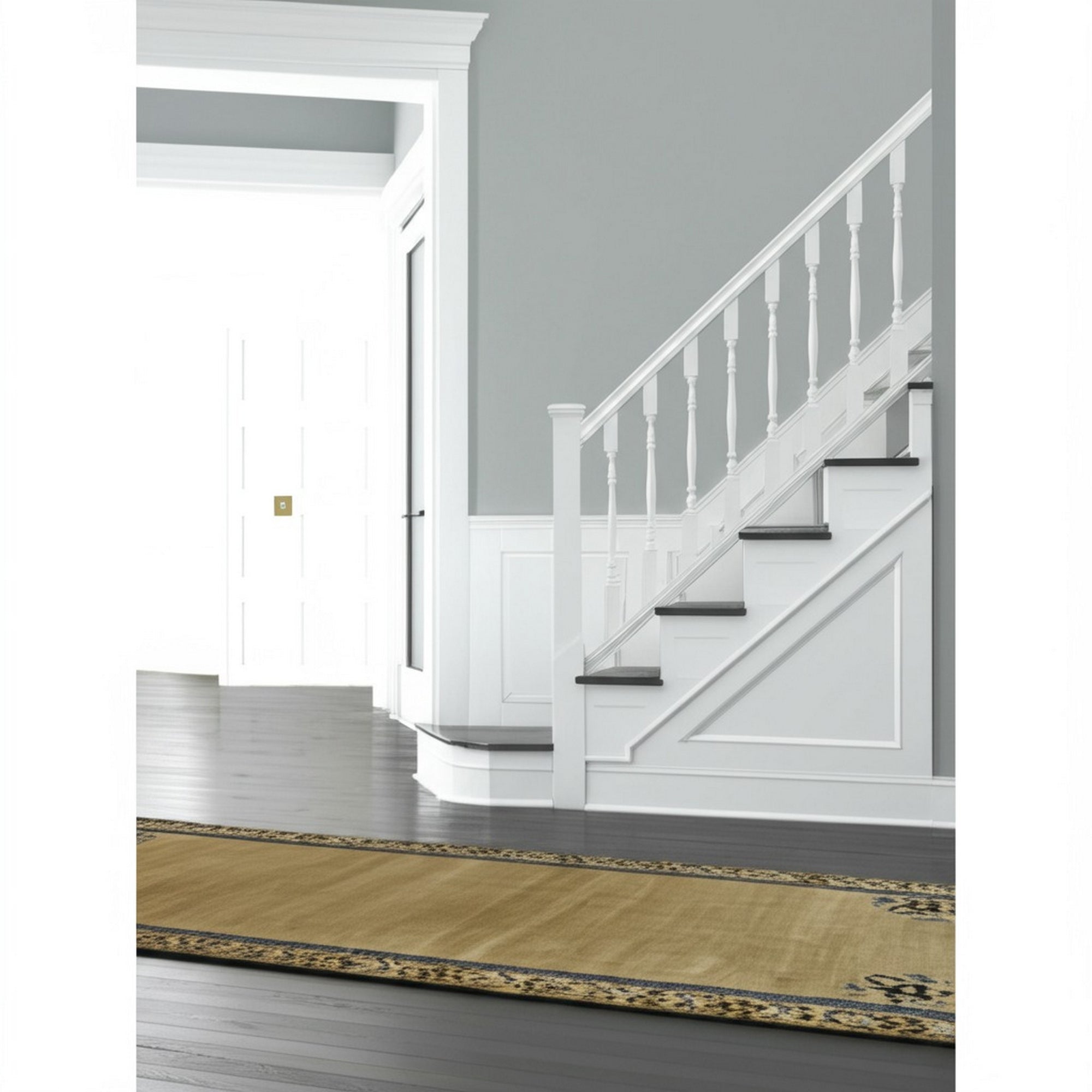 Lila Timeless Beige Hand Knotted Wool Rug