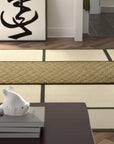 Sophisticated Nadia Black Hand Knotted Wool Rug