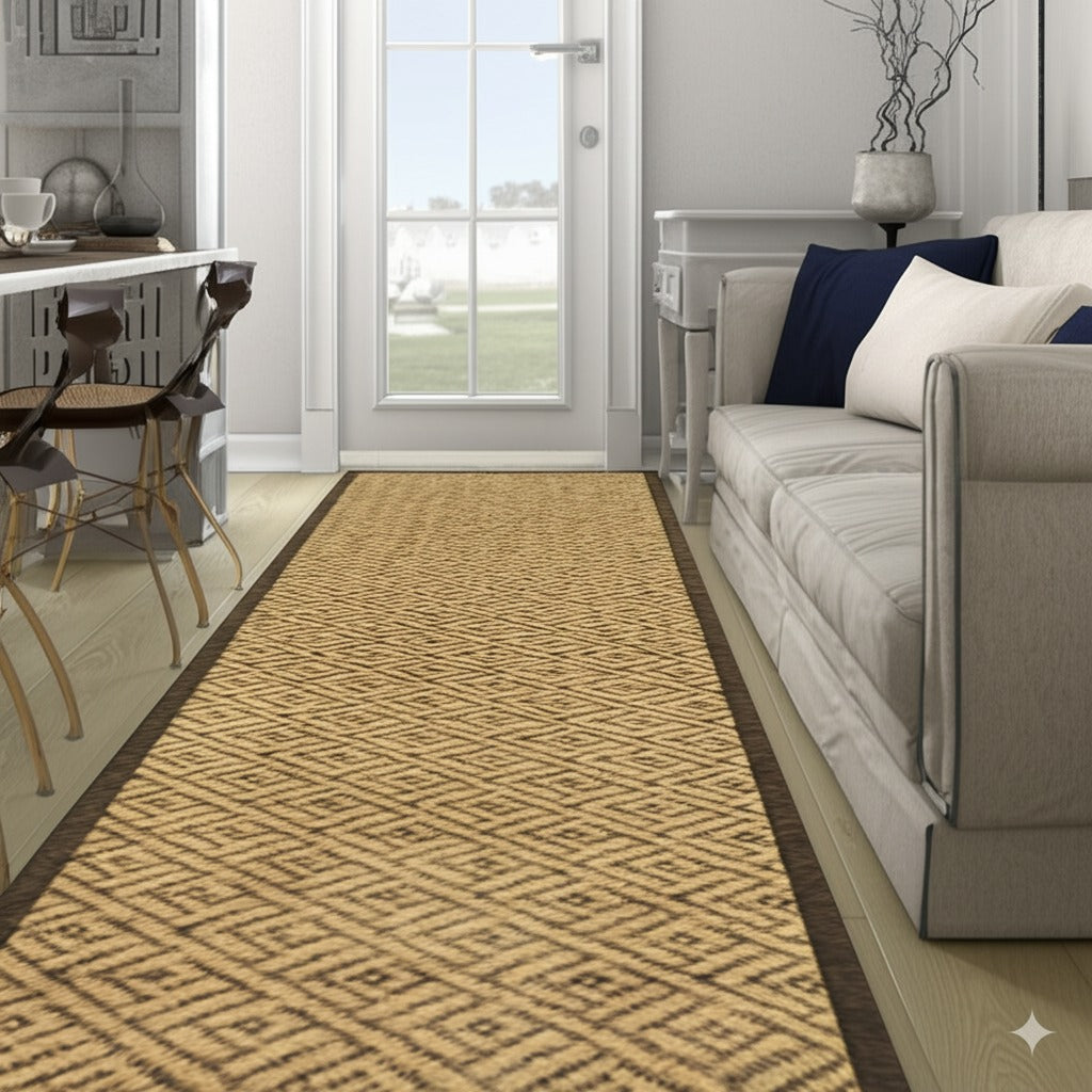 Sophisticated Nadia Black Hand Knotted Wool Rug
