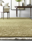 Gilded Dynasty Handmade Wool Ningxia Rug