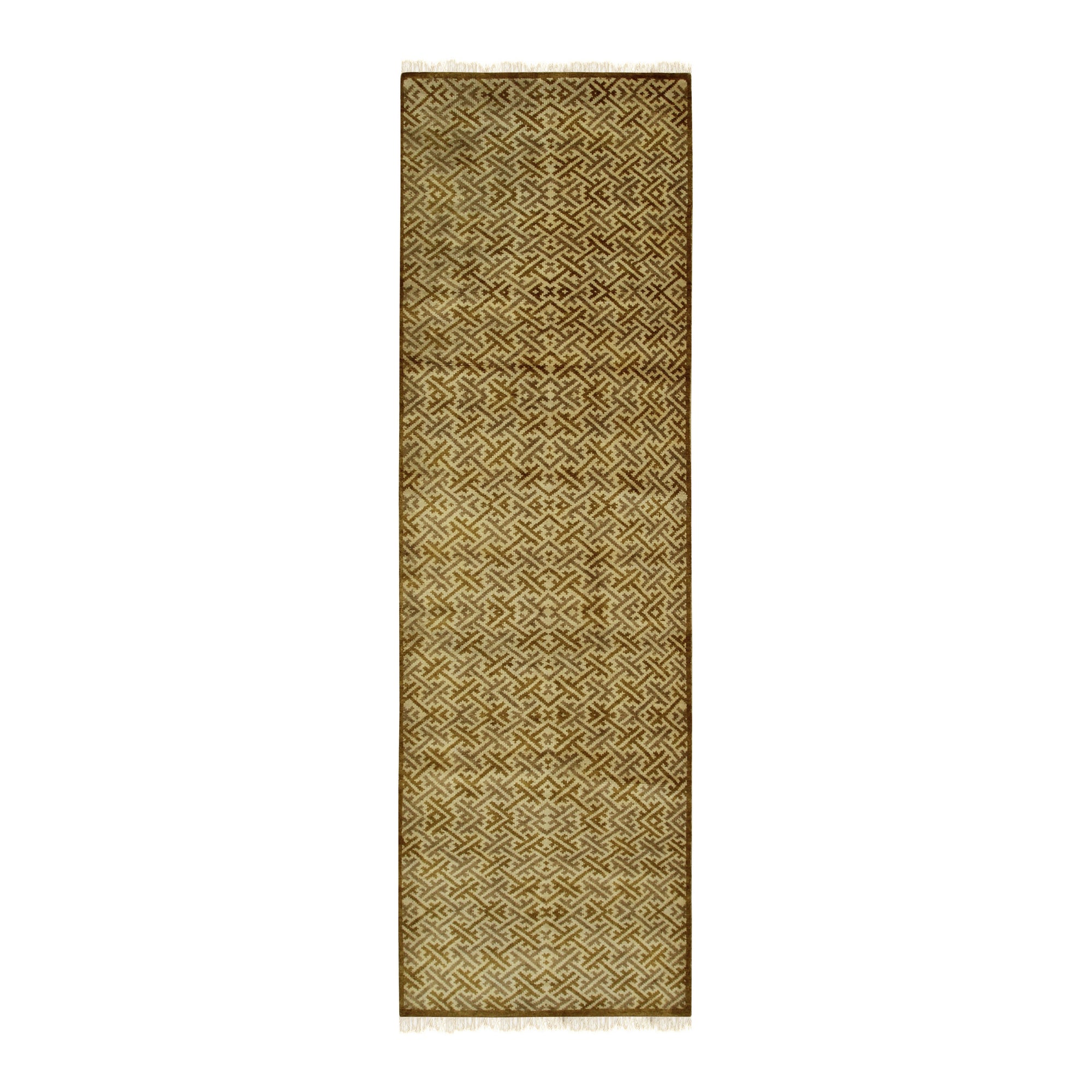 Gilded Dynasty Handmade Wool Ningxia Rug