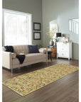 Sandstone Serenity Beige Handmade Wool Ningxia Rug