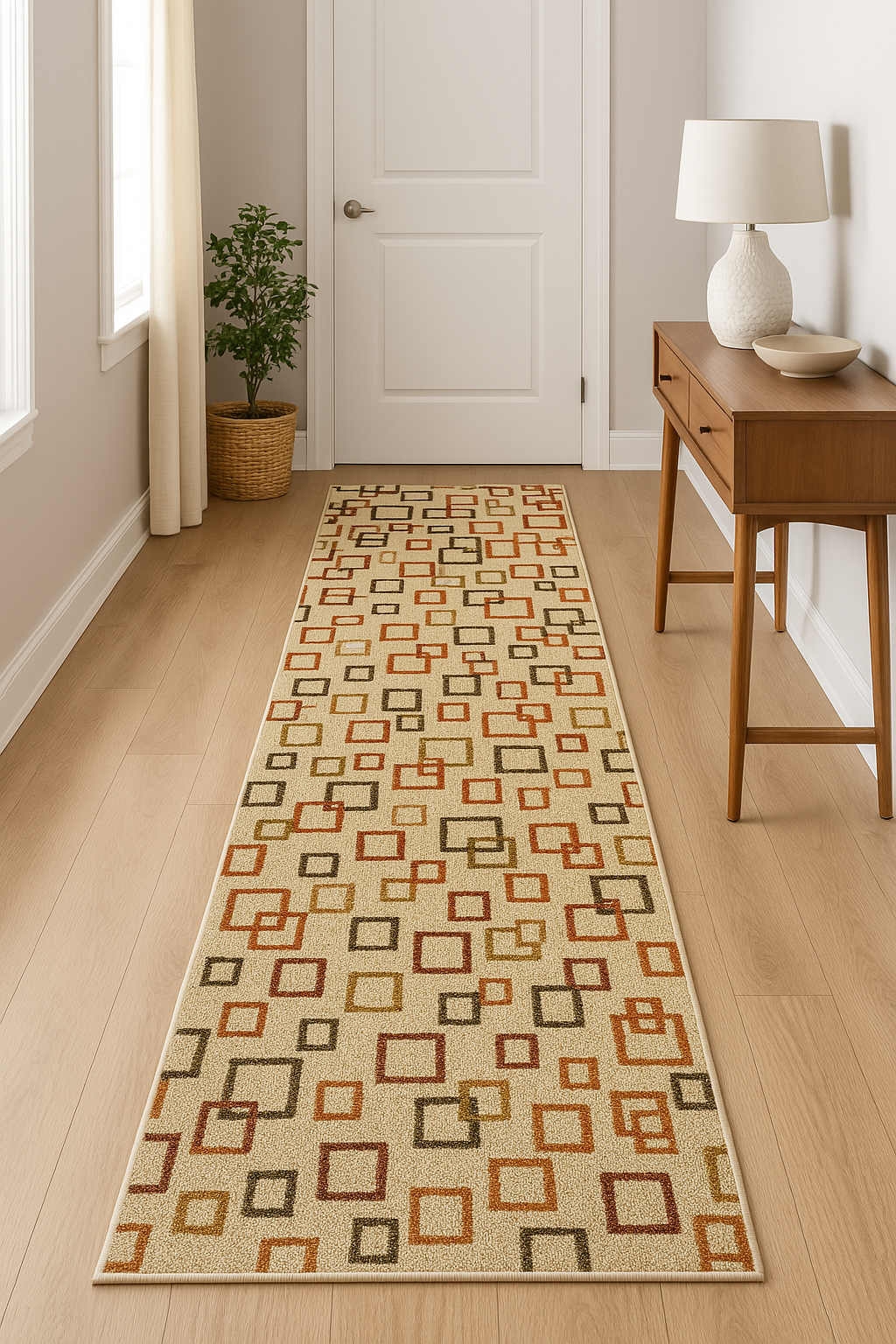 Sandstone Serenity Beige Handmade Wool Ningxia Rug