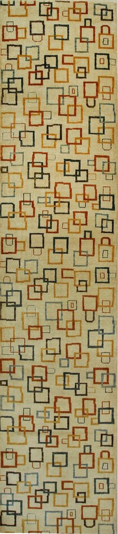 Sandstone Serenity Beige Handmade Wool Ningxia Rug