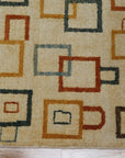 Sandstone Serenity Beige Handmade Wool Ningxia Rug