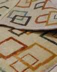 Sandstone Serenity Beige Handmade Wool Ningxia Rug