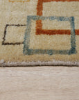 Sandstone Serenity Beige Handmade Wool Ningxia Rug