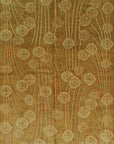 Isolated view of Lila Jasmine Brown Hand Knotted Wool Rug, showcasing its design.