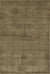 Isolated view of Exquisite Yara Brown Hand Knotted Wool Rug, showcasing its intricate geometric pattern and rich, warm brown tones.