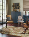 Elena Xena Beige Hand Knotted Wool Rug