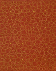 Isolated view of Nadia Lydia Red Flatweave Wool Rug, showcasing its geometric diamond pattern in shades of red, cream, and black.