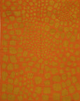 Isolated view of Artisan Handcrafted Rust Flatweave Wool Rug, showcasing its flatweave construction and rich rust color.