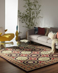 Giselle Violet Red Hand Knotted Wool Rug