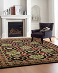 Giselle Violet Red Hand Knotted Wool Rug