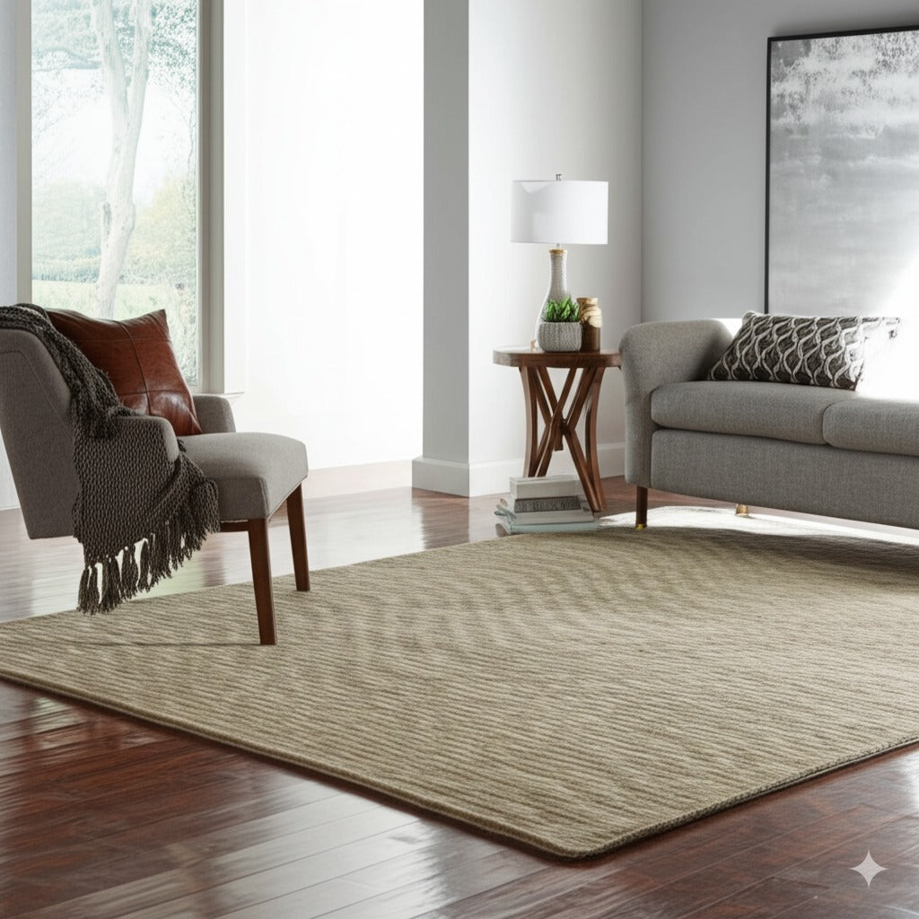 Sloane Freya Brown Hand Tufted Wool Rug