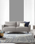 Graceful Captivating Gray Hand Tufted Wool Rug