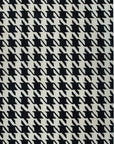 Isolated view of Inviting Timeless Black, White Hand Tufted Wool Rug, showcasing its design.
