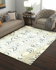 Vibrant Dahlia Beige Hand Tufted Wool Rug