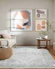 Warm Bespoke Beige Hand Tufted Wool Rug