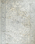 Isolated view of Warm Bespoke Beige Hand Tufted Wool Rug, showcasing its design.