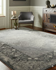 Bianca Warm Gray Machine Made Rug