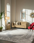 Bianca Warm Gray Machine Made Rug