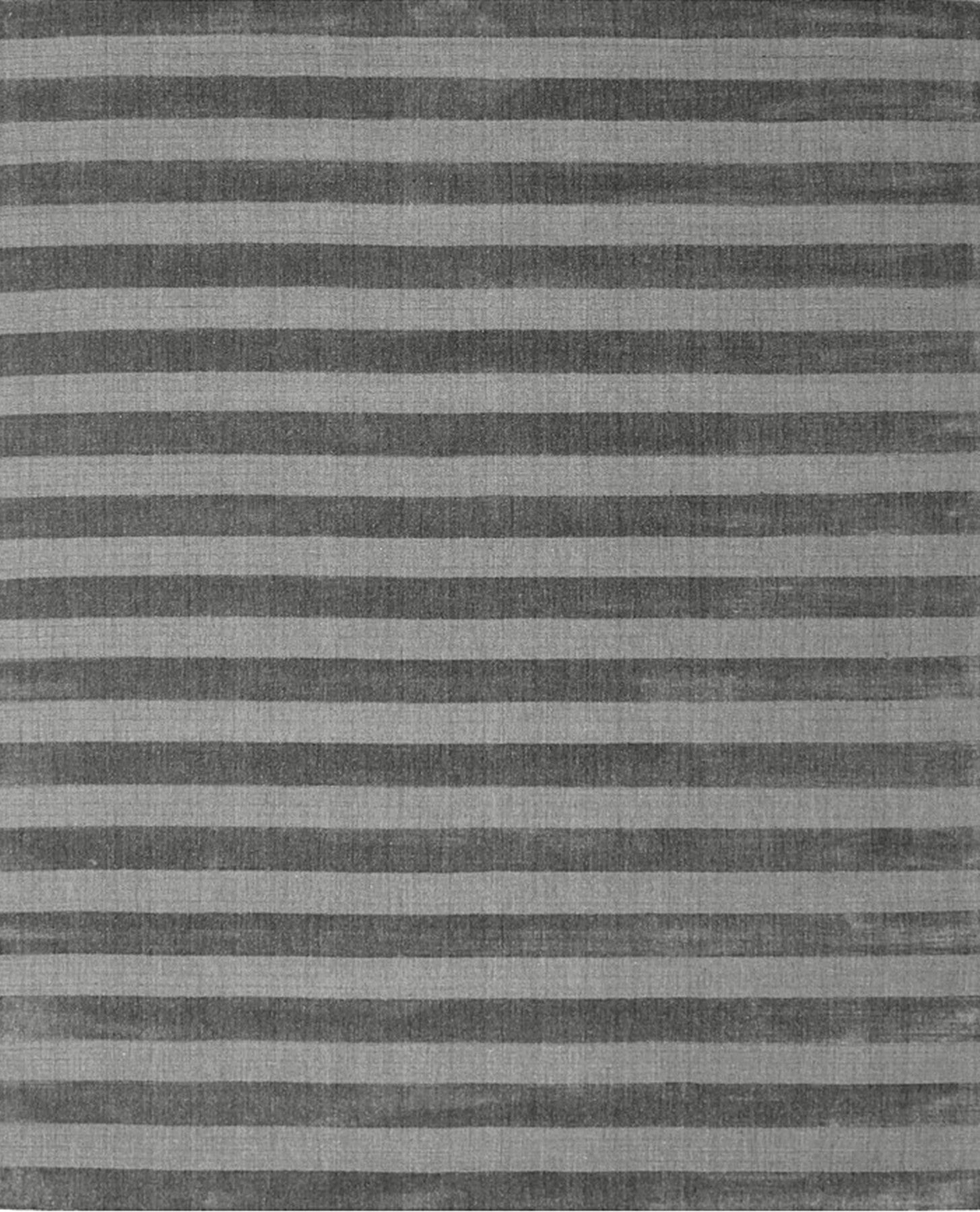 Isolated view of Yara Alluring Gray Handmade Wool Rug, showcasing its design.