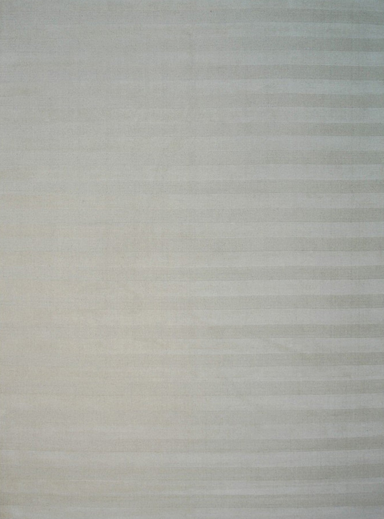 Isolated view of Yara Alluring Black & White Handmade Wool Rug, showcasing its design.
