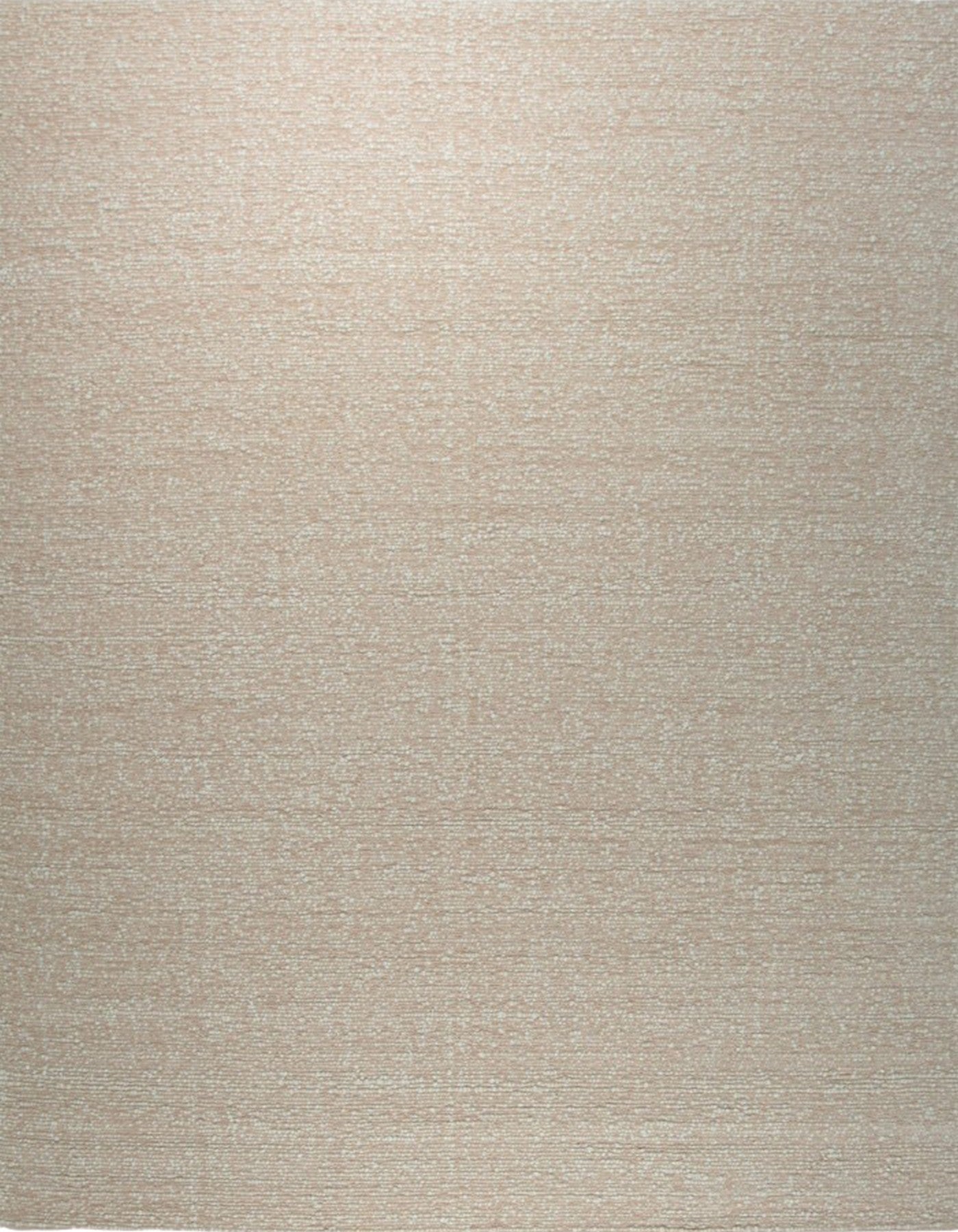 Isolated view of Freya Graceful Pink Handmade Wool Rug, showcasing its design.