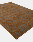 Ruby Inviting Brown Machine Made Wool Rug, warm brown tones and subtle texture evident across this wool rug.