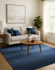 Louie Dazzling Blue Hand Tufted Wool Rug