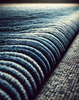 Louie Dazzling Blue Hand Tufted Wool Rug