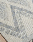 Marrakech Alabaster Ivory Hand-Knotted Wool Rug