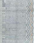 Isolated view of Subtle Marrakech Ivory Hand-Knotted Wool Rug, showcasing its design.