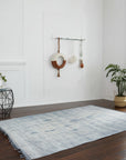 Marrakech Dune Beige Hand-Knotted Wool Rug