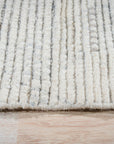 Marrakech Dune Beige Hand-Knotted Wool Rug