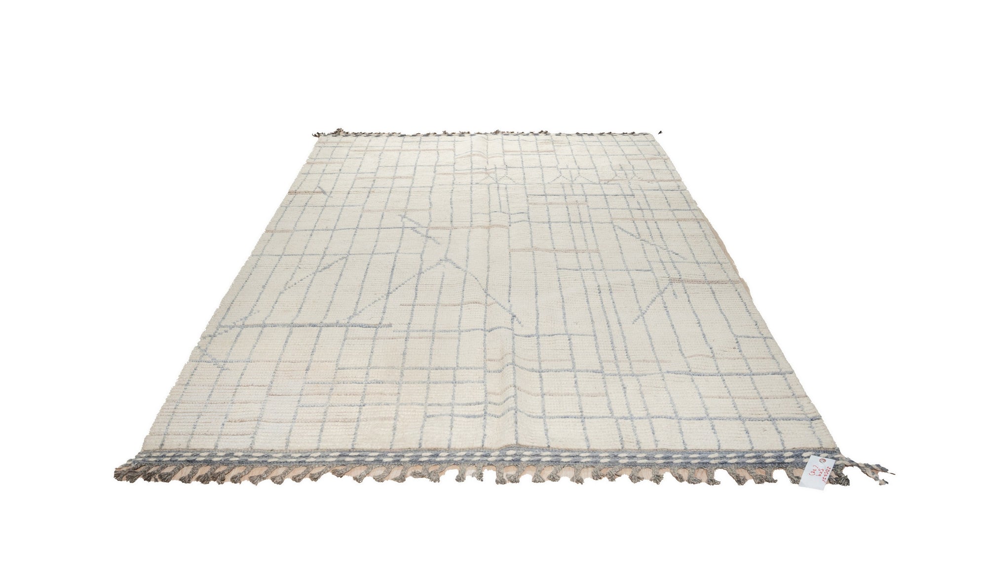 Marrakech Beige Desert Veil Hand-Knotted Rug