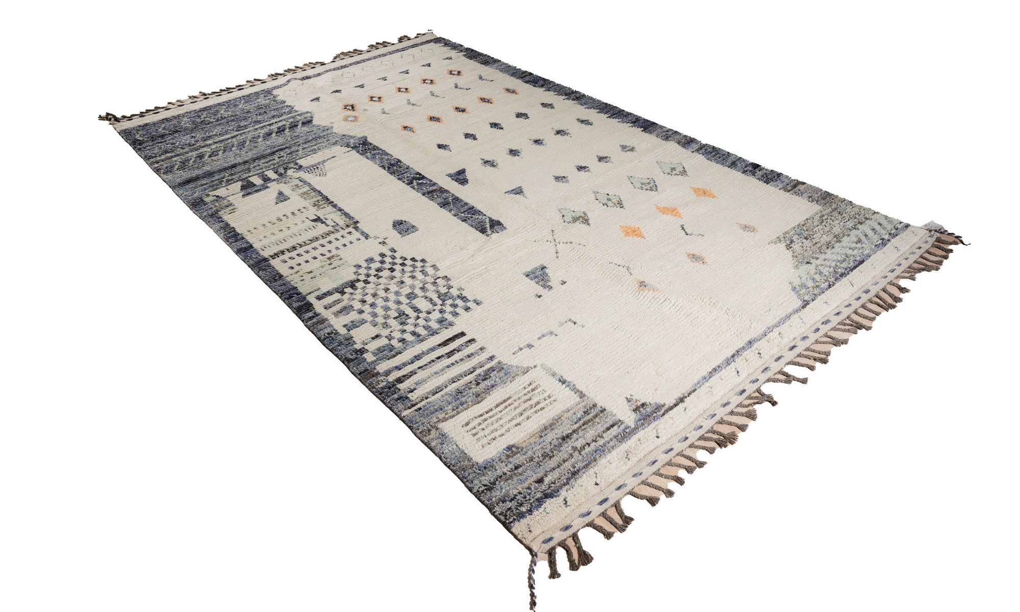 Marrakech Beige Whisper Hand-Knotted Rug