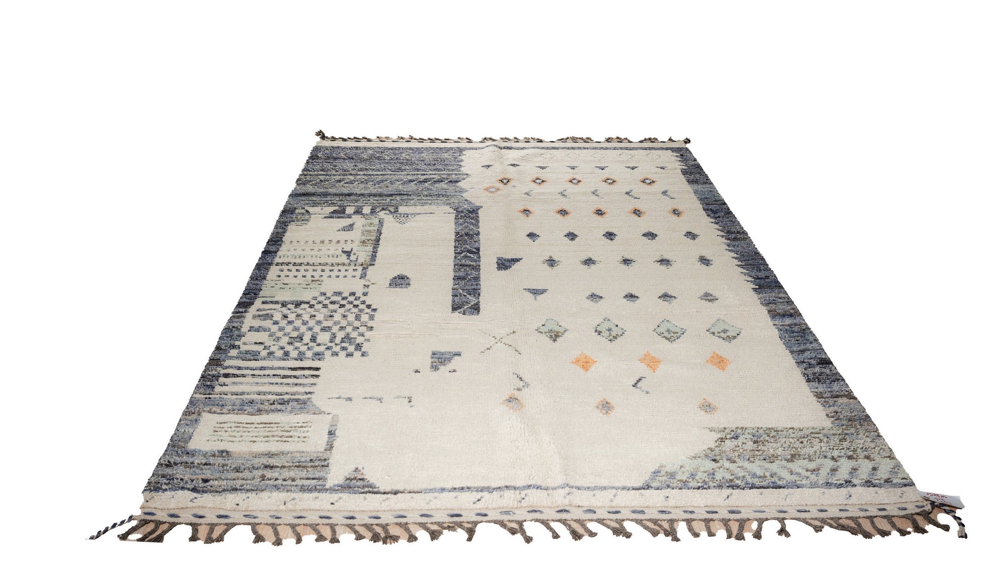 Marrakech Beige Whisper Hand-Knotted Rug